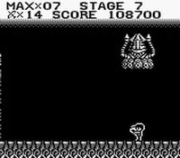 une photo d'Ã©cran de The Adventures of Star Saver sur Nintendo Game Boy